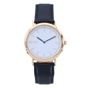 Arvo White Face Gold Time Sawyer Watch